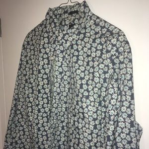 J. Crew Floral Shirt